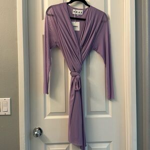 Wray Nia Wrap Dress Lavender